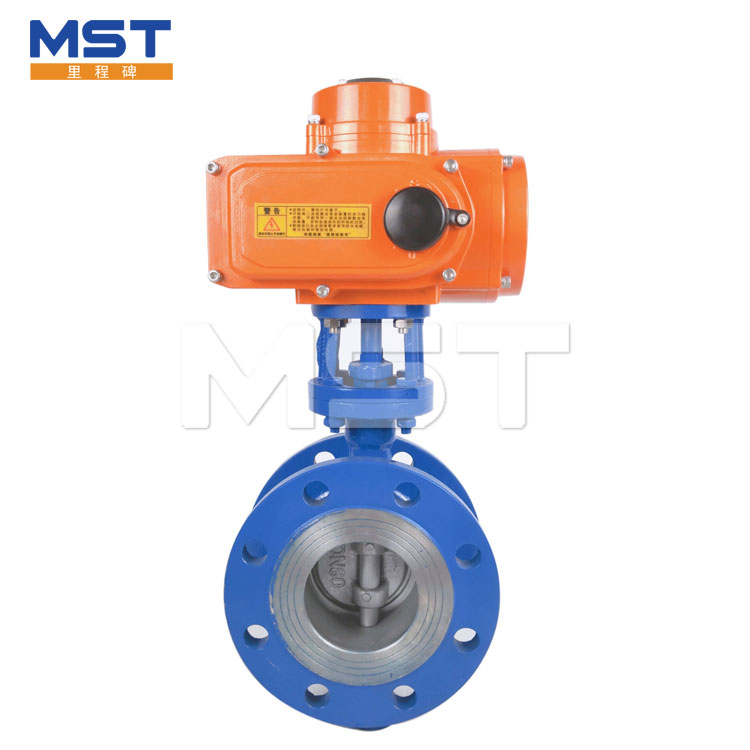 Pneumatic Flanged Butterfly Valve