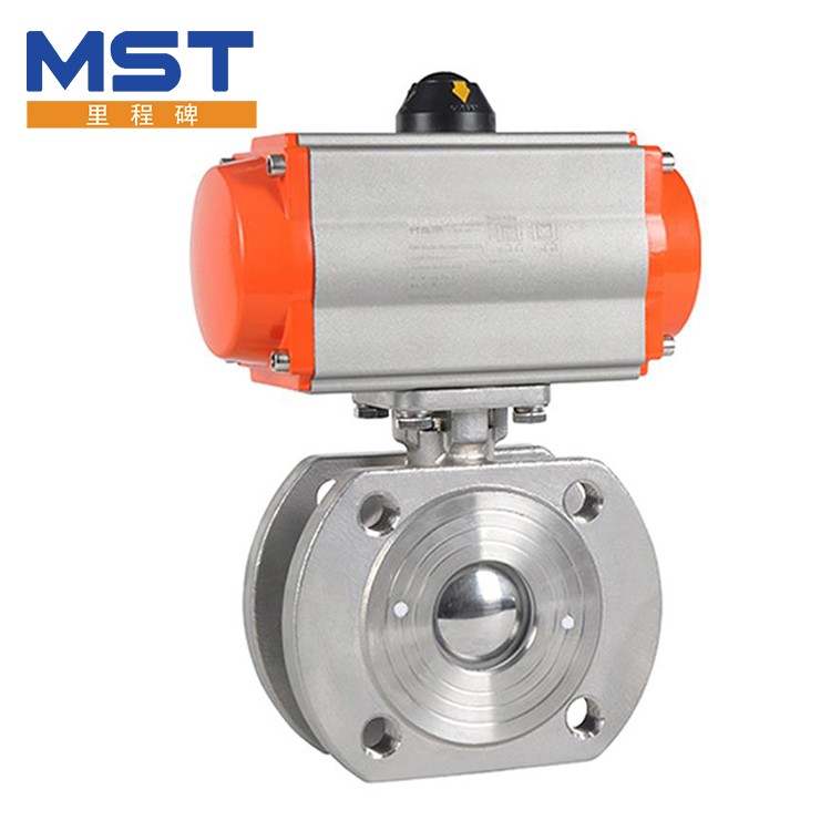 Pneumatic Wafer Ball Valve