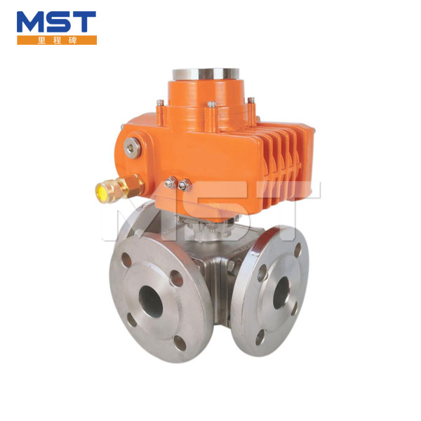 Three Ways Ball Valve